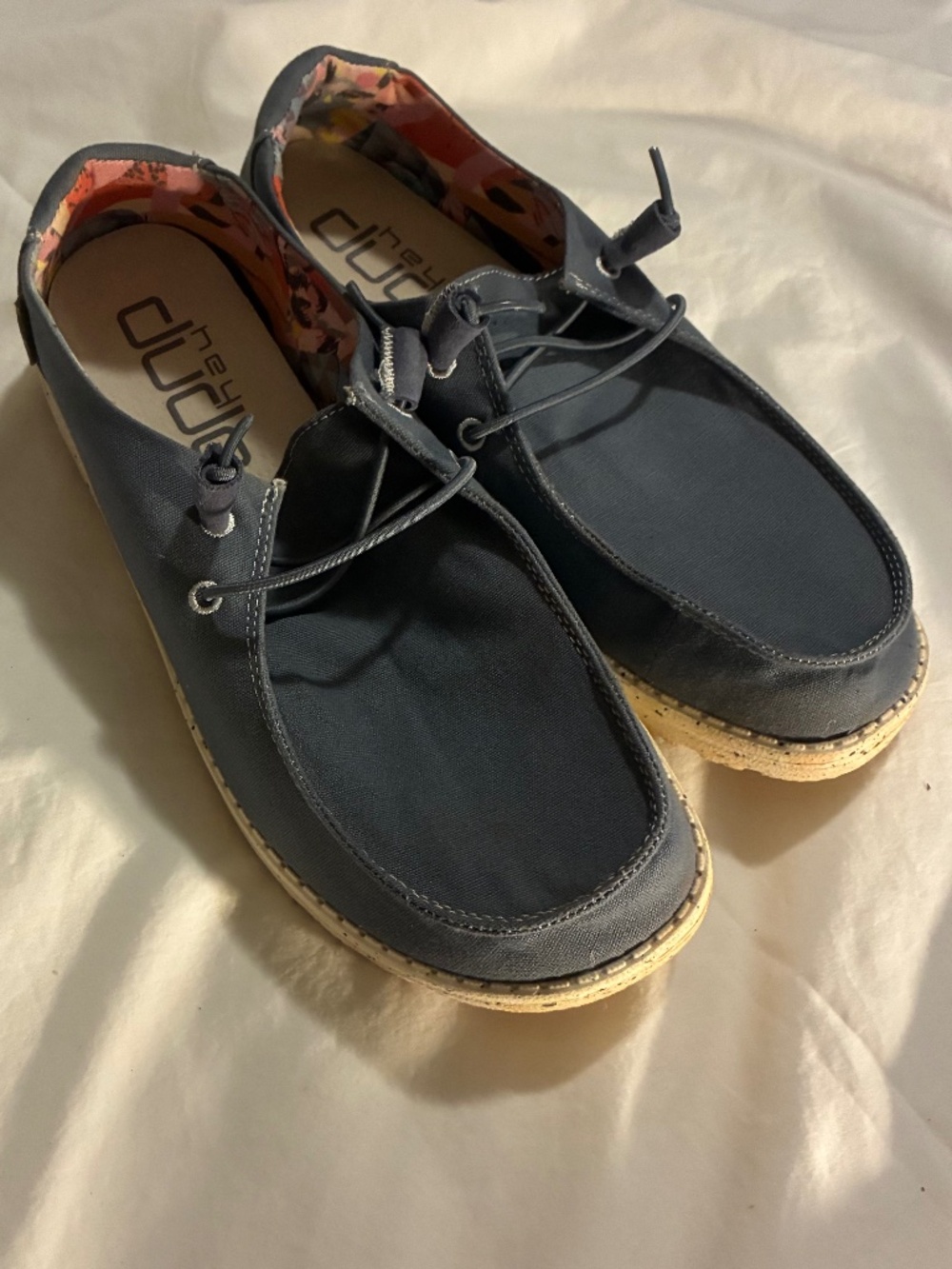 Barely Worn Wendy Sky Blue Hey Dude’s